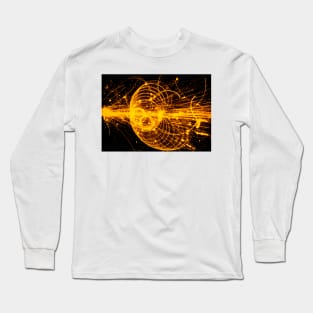 Streamer chamber photo of particle tracks (A136/0001) Long Sleeve T-Shirt